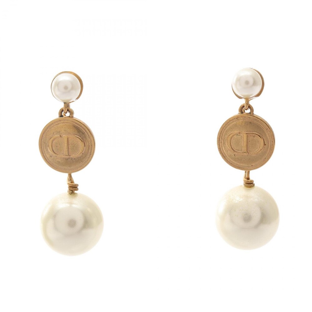 Dior Tribal Cd Logo Pierced Earrings #368808D38B
